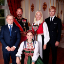 Med Kronprinsfamilien... Foto: Lise Åserud, NTB scanpix
